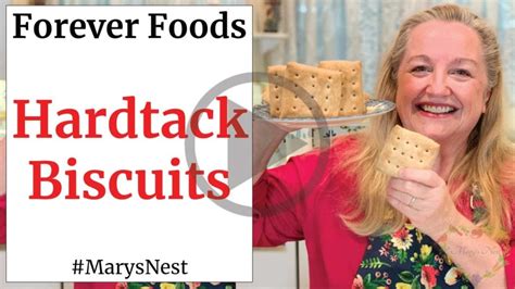 How to Make Hardtack or Ship's Biscuits - Mary's Nest