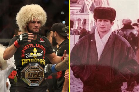 Khabib Nurmagomedov is spitting image of his formidable father ...