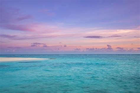 Premium Photo | Panoramic sea skyline beach. amazing sunrise beach landscape. panorama of ...