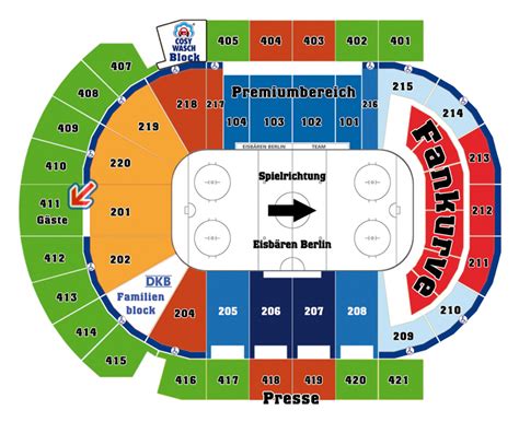 Eisbären Berlin, Mercedes-Benz-Arena - Adler Mannheim Fanprojekt e.V.