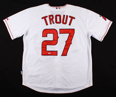 Mike Trout Signed Angels Jersey (PSA COA) | Pristine Auction