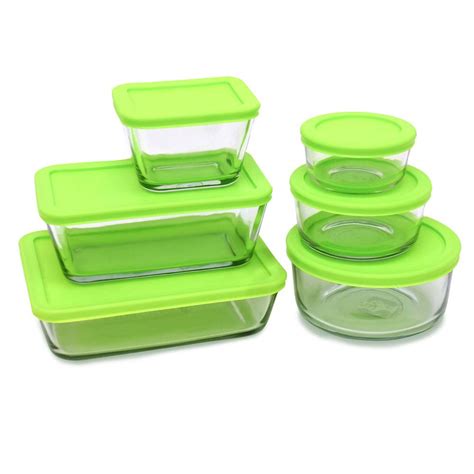 12 PCS Kitchen Classic Glass Storage Set - 3P Experts