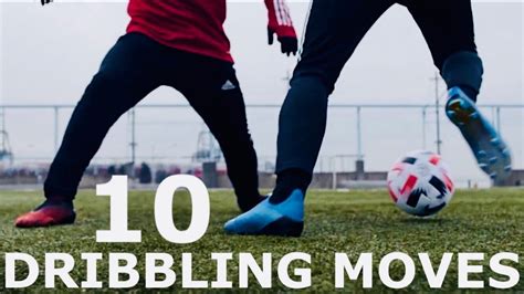 10 Dribbling Moves To Beat Defenders | Step By Step Dribbling Skills ...