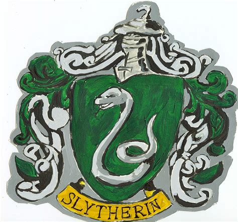 Slytherin Badge by Vikkixox on DeviantArt