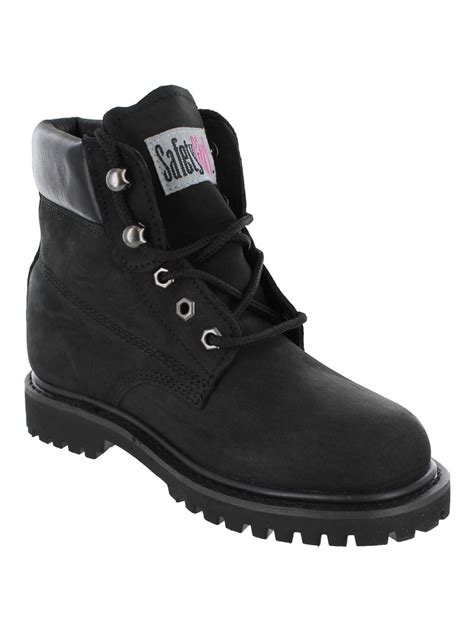 Safety Girl II Steel Toe Waterproof Women's Work Boots - Black - 10.5M ...