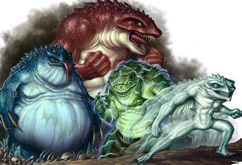 Slaads - Monstre D&D | Dungeons and dragons, Creature art, Fantasy creatures