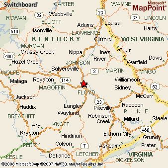 Where is Prestonsburg, Kentucky? see area map & more