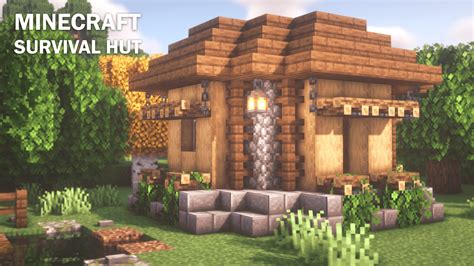 Minecraft Survival Hut : r/Minecraftbuilds