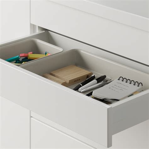 NOJIG organizer, plastic/beige, 6x7 ¾x2" - IKEA