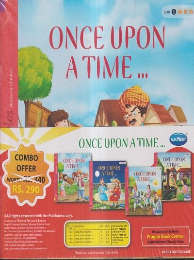 ONCE UPON A TIME… (SET OF 4 BOOKS) | NAVNEET PUBLICATIONS ...