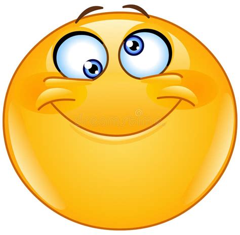 Silly eyes emoticon stock vector. Illustration of funny - 110819990