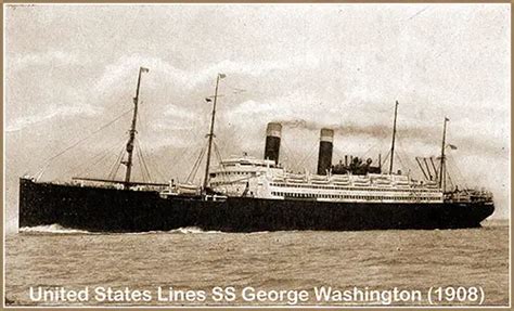 SS George Washington Passenger Lists 1911-1931 | GG Archives