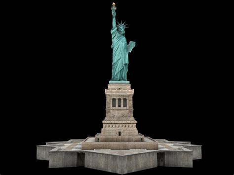 Statue of Liberty 3D Model in Miscellaneous 3DExport