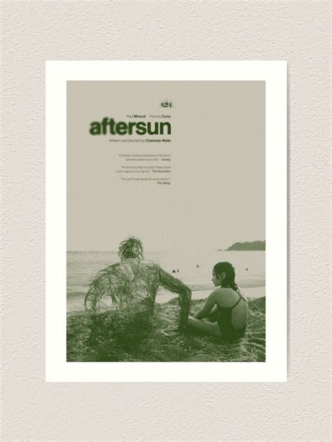 "Aftersun (2022) Alternate Movie Poster" Art Print for Sale by ...