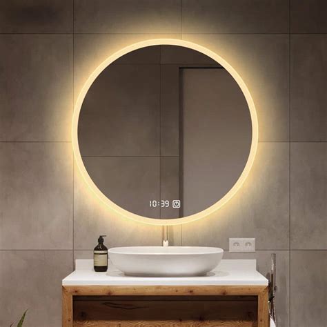 Illuminated Round Bathroom Mirrors – Everything Bathroom