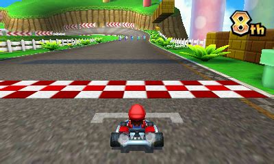 mario kart finish line