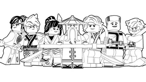 Lego Ninjago Coloring Pages To Improve Your Kid's Coloring Skill - Free Coloring Sheets ...