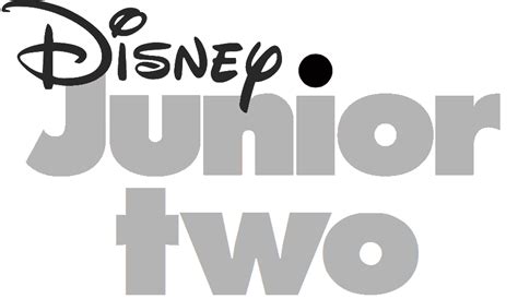 Disney Junior Two Logo Template by Alexpasley on DeviantArt