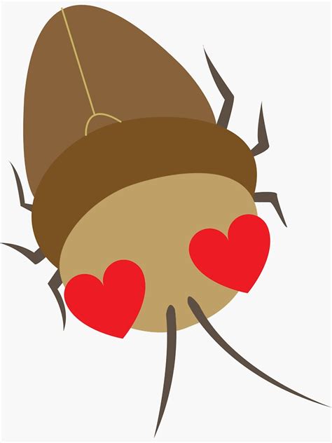 "Cockroach Emoji " Sticker for Sale by HippoEmo | Redbubble