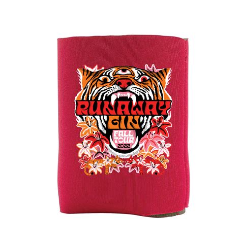 Red 2022 Fall Tour Coozie — Runaway Gin