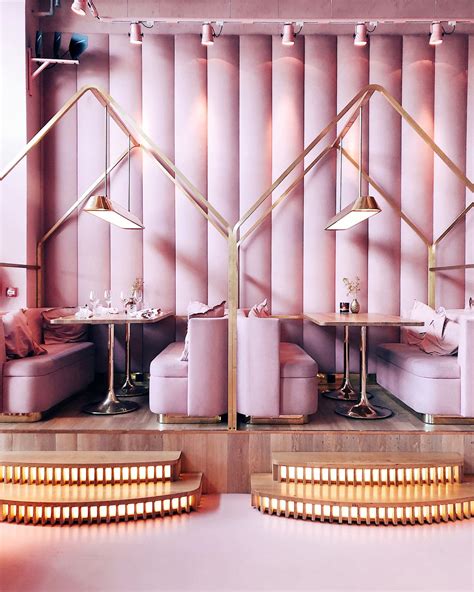 Restaurant Design, Pink Restaurant, Architecture Restaurant ...