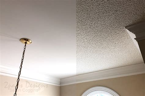 How To Paint Interior Ceilings After Popcorn Removal | Shelly Lighting