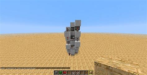 piston door 4x4(x3 wide) [minecraft 1.5+] Minecraft Map