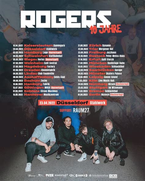 Event Rogers - 04/03/2023 - Münster - Skaters Palace - Germany