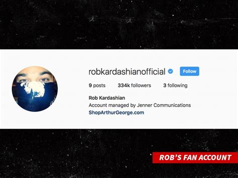 Rob Kardashian is NOT Back on Instagram, Despite Push for New Followers