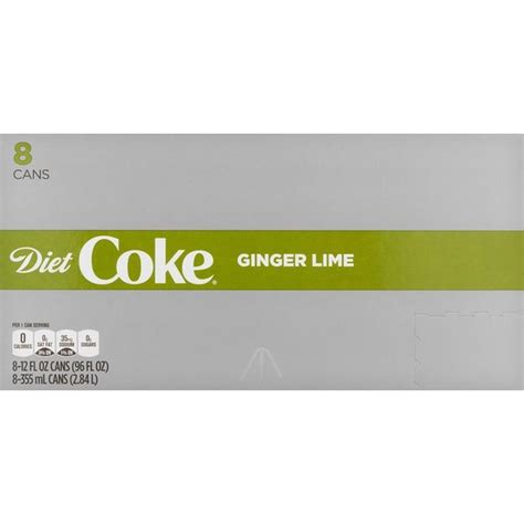 Diet Coke Ginger Lime - 8 CT (12 fl oz) from Cub - Instacart