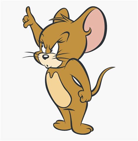 Jerry Mouse Angry , Free Transparent Clipart - ClipartKey