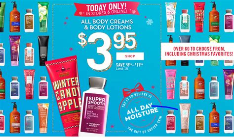 Bath & Body Works Sale! Body Cream & Body Lotions Only $3.95 (Reg $12.50+) - HEAVENLY STEALS