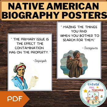 Native American Leaders Quotes | Native American Heritage Month Posters