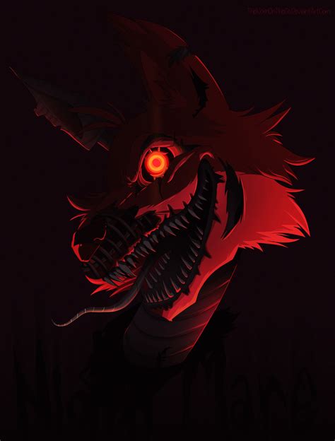 Nightmare Foxy by TheNornOnTheGo on DeviantArt