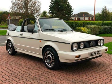 1990 Volkswagen Golf MK1 1.6 CABRIOLET CONVERTIBLE MANUAL LHD Petrol ...