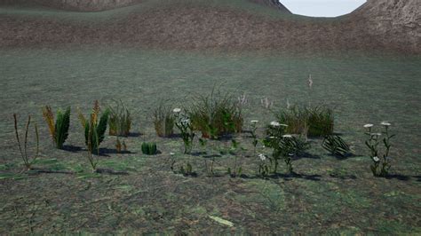 ArtStation - Live grass pack + rocks | Game Assets