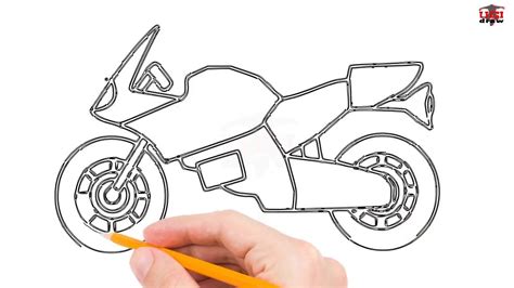 Update more than 122 simple motorcycle sketch - in.eteachers