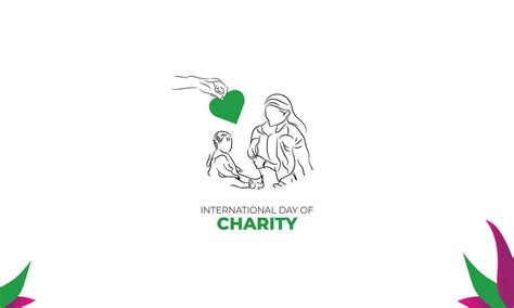 International Day of Charity Logo Vector Illustration 27481145 Vector Art at Vecteezy