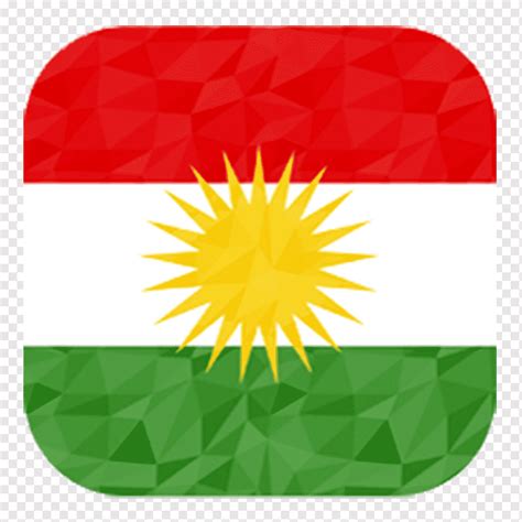 Iraqi Kurdistan Flag of Kurdistan Kurdish Region. Western Asia. Fahne ...