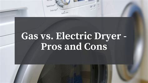 Gas vs. Electric Dryer - Pros and Cons - Atherton Appliance Blog