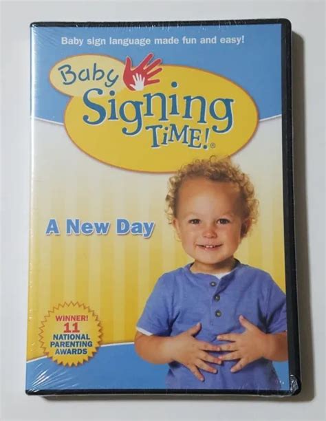 BABY SIGNING TIME! Volume 3: A New Day DVD (2008) -- NEW! SEALED!! $13.95 - PicClick