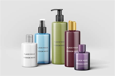 Cosmetic Bottles Mockup Vol.2