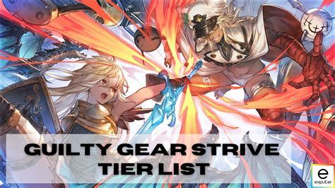 Guilty Gear Strive Tier List [Update 1.34] - eXputer.com