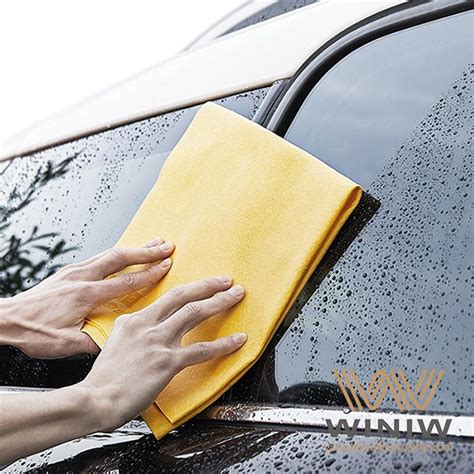 Spot and Scratch Free Auto Using Micro Chamois Leather Drying Cloth