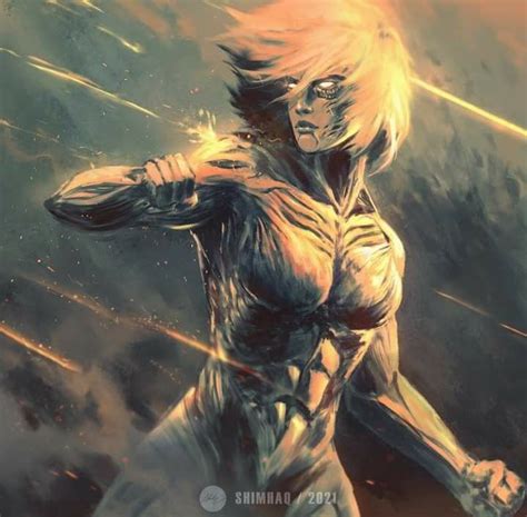 female titan fanart | Female titan, Attack on titan anime, Attack on ...