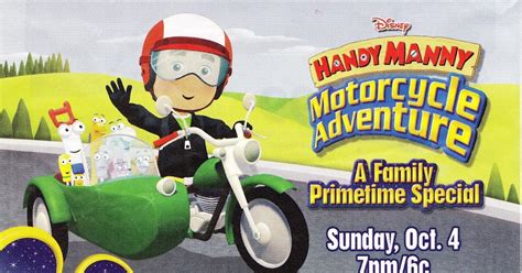 Mr. Motorcycle: Disney Channel - Handy Manny Motorcycle Adventure!