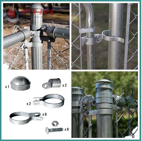 Galvanized PVC Coated Chain Link Fence Fittings Accessories China ...