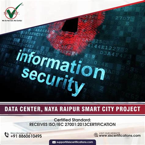 Data Center Naya Raipur Smart City - SIS Certifications