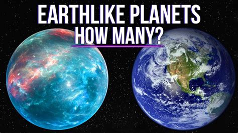 How Many Earth Like Planets Are In The Universe? - YouTube