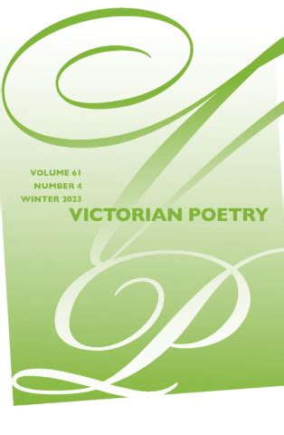 Victorian Poetry | Hopkins Press